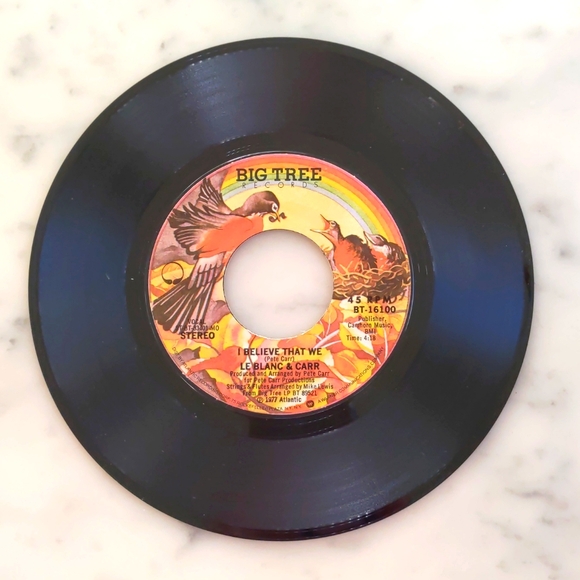 Vintage 1977 Le Blanc & Carr: I Believe That We and Falling. - Picture 1 of 2